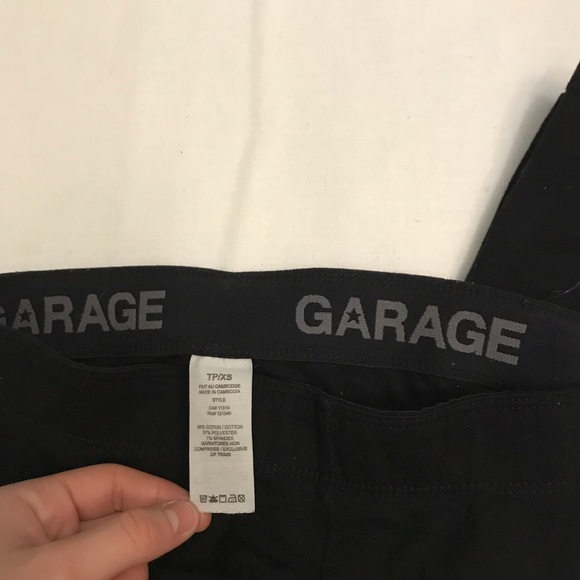 Black garage leggings - Picture 2 of 2